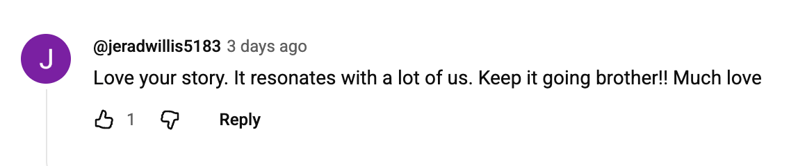 Viewer comment
