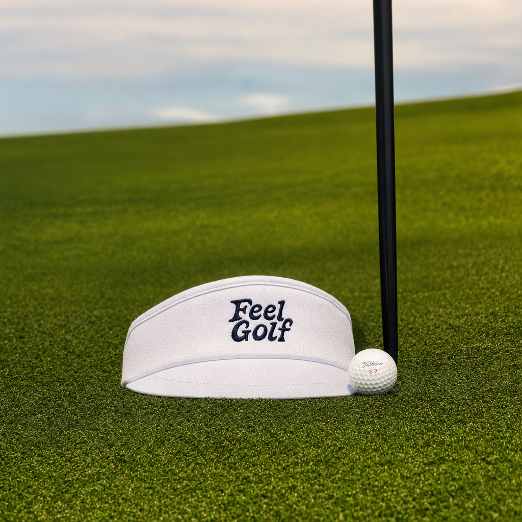 The Classic White Tour Visor
