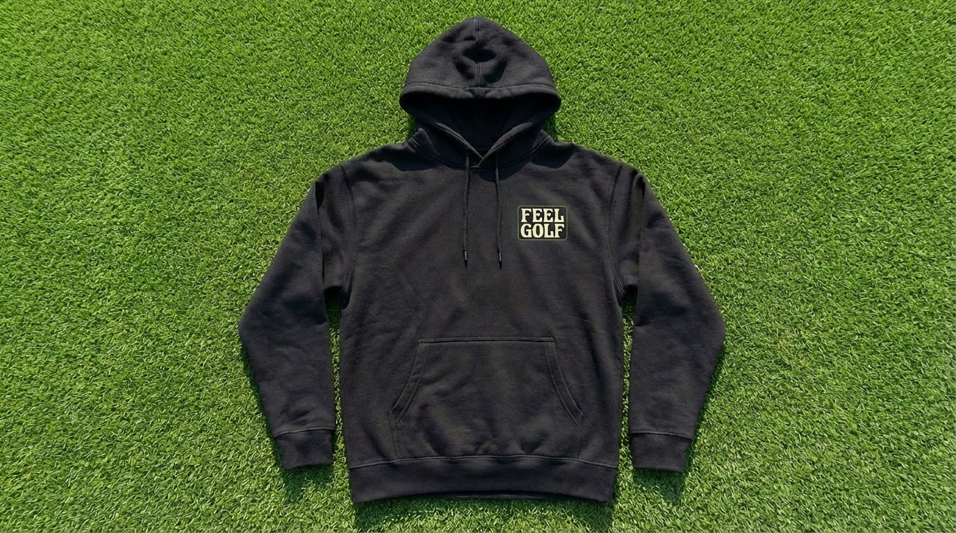 Black Hoodie Fresh Cream