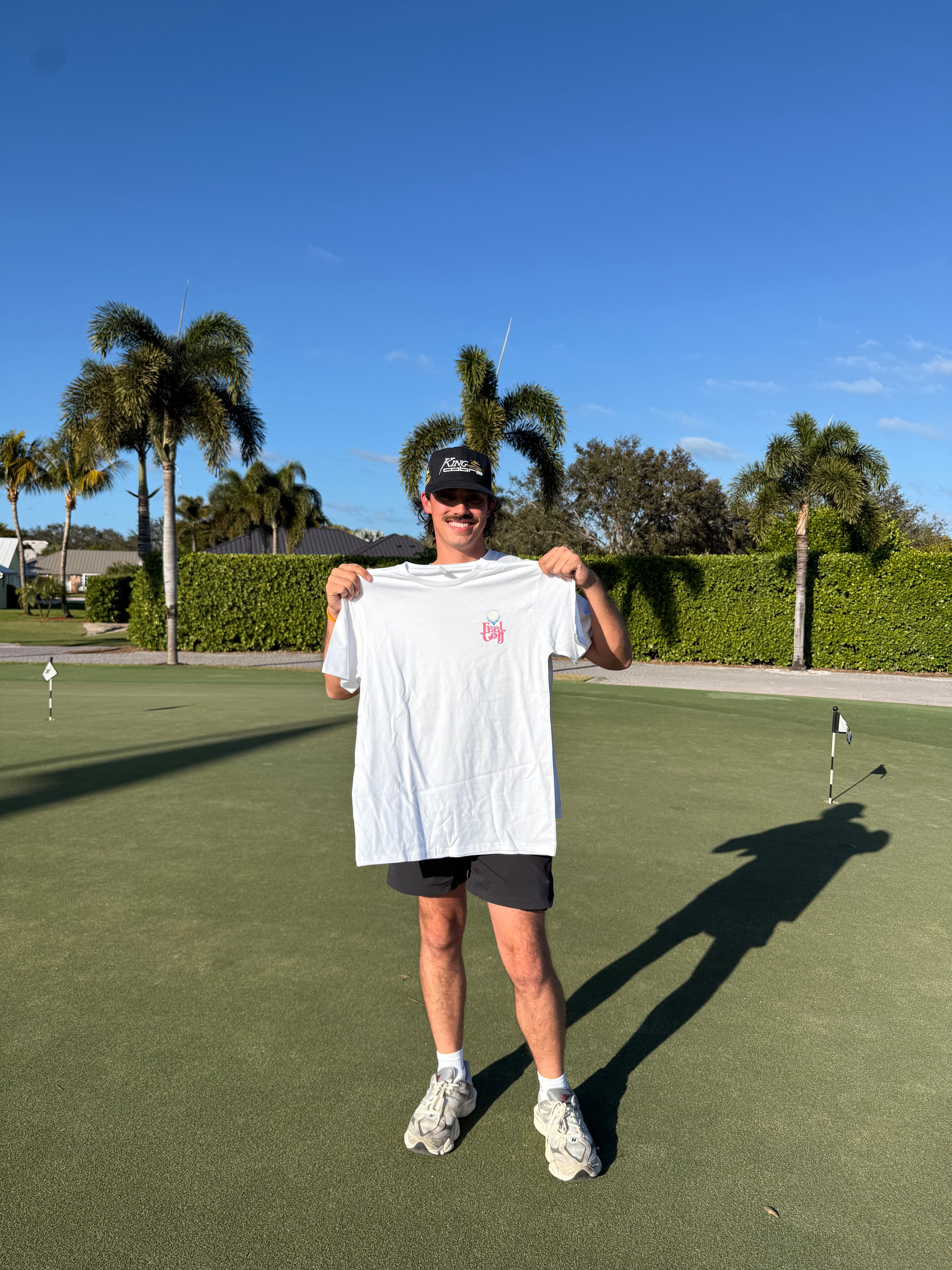 Gas Money Pink & Blue Tee